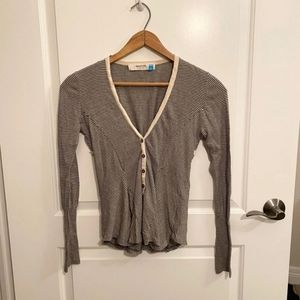 Anthropology Sparrow stripped Top